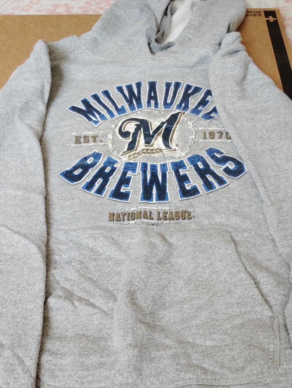 Genuine Merchandise Milwaukee Brewers Hooded Sweatshirt